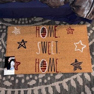 Rae Dunn Patriotic home sweet home doormat